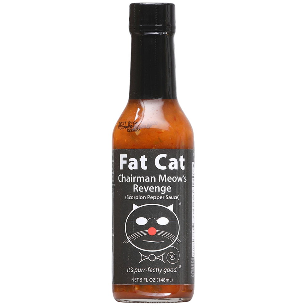 Fat Cat Chairman Meow's Revenge Scorpion Pepper Sauce
