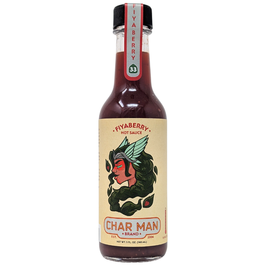 Char Man Fiyaberry Hot Sauce