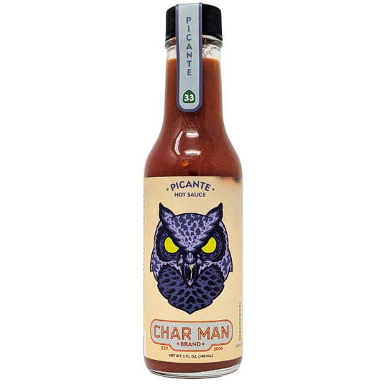 Char Man Picante Hot Sauce