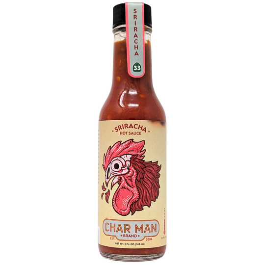 Char Man Sriracha Hot Sauce