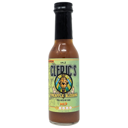 Goblin Boss Cleric’s Pineapple Blessing Hot Sauce