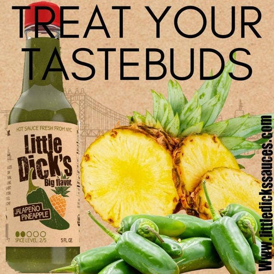 Little Dick's Jalapeño Pineapple Hot Sauce