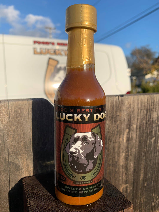 Lucky Dog Red Label Sweet & Garlicky Roasted Pepper Sauce