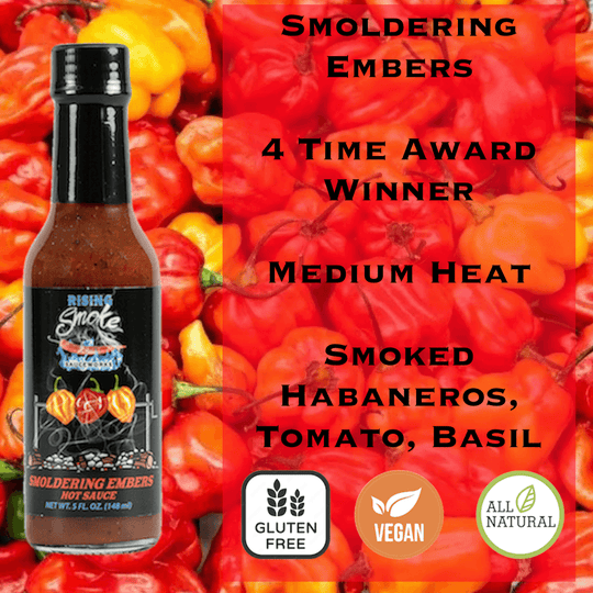 5 oz Smoldering Embers Hot Sauce (case of 12)