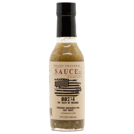 Grand Traverse Sauce Co. DD214 Hot Sauce