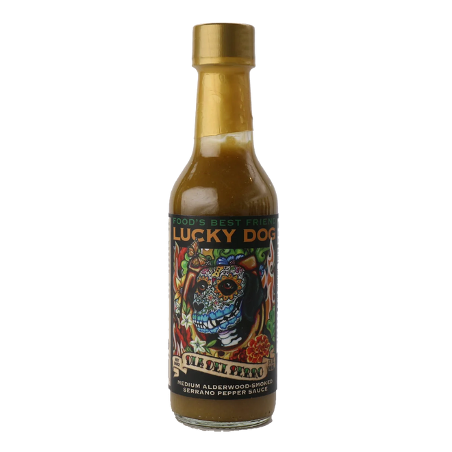 Lucky Dog Dia Del Perro Alderwood Smoked Serrano Pepper Sauce
