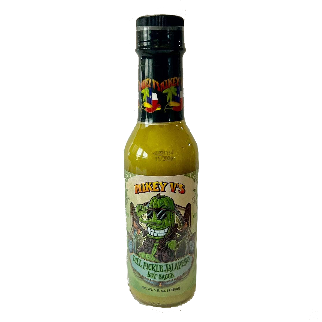 Mikey V's Dill Pickle Jalapeno Hot Sauce