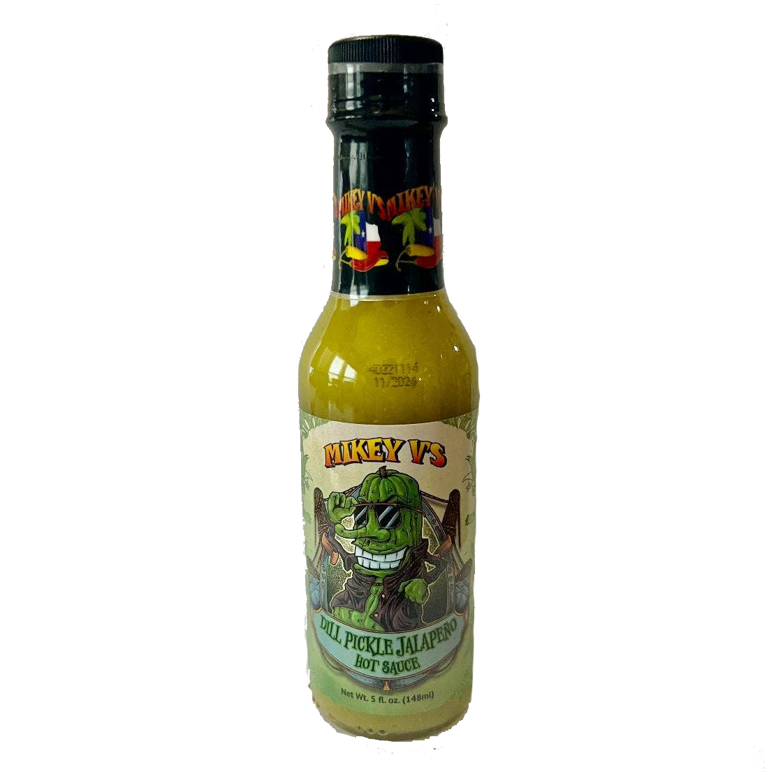 Mikey V's Dill Pickle Jalapeno Hot Sauce