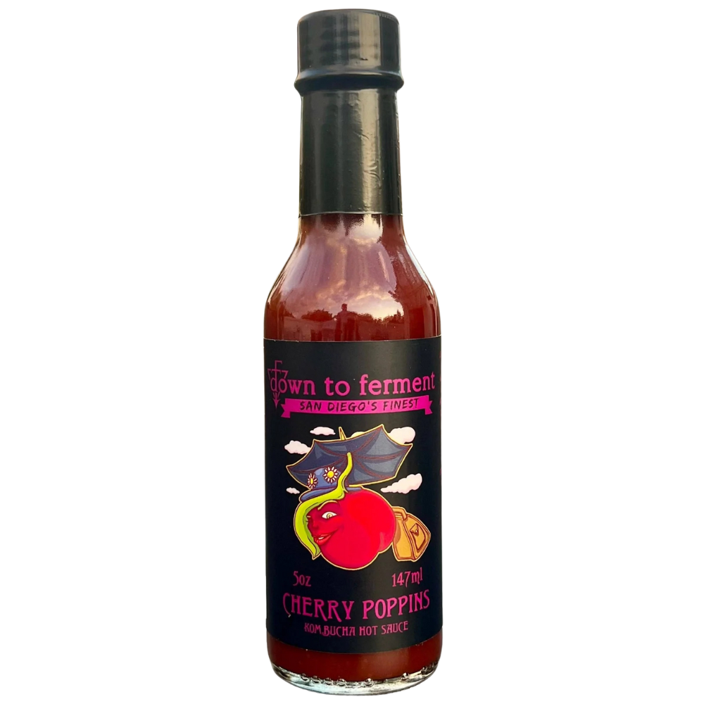 Down to Ferment Cherry Poppins Hot Sauce