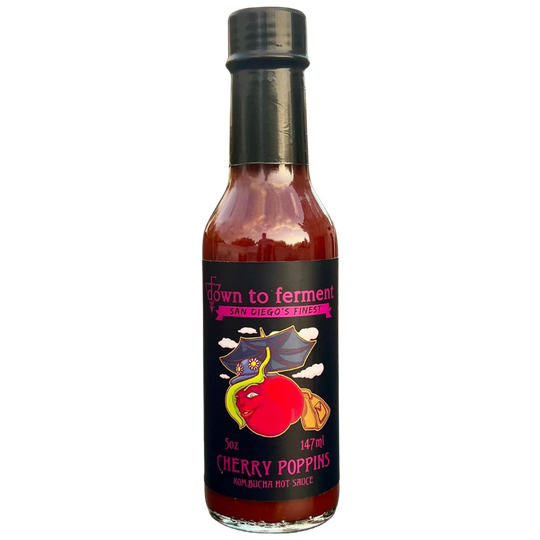 Down to Ferment Cherry Poppins Hot Sauce