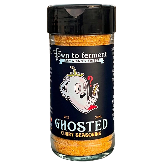 Down to Ferment Ghosted Curry Seasoning