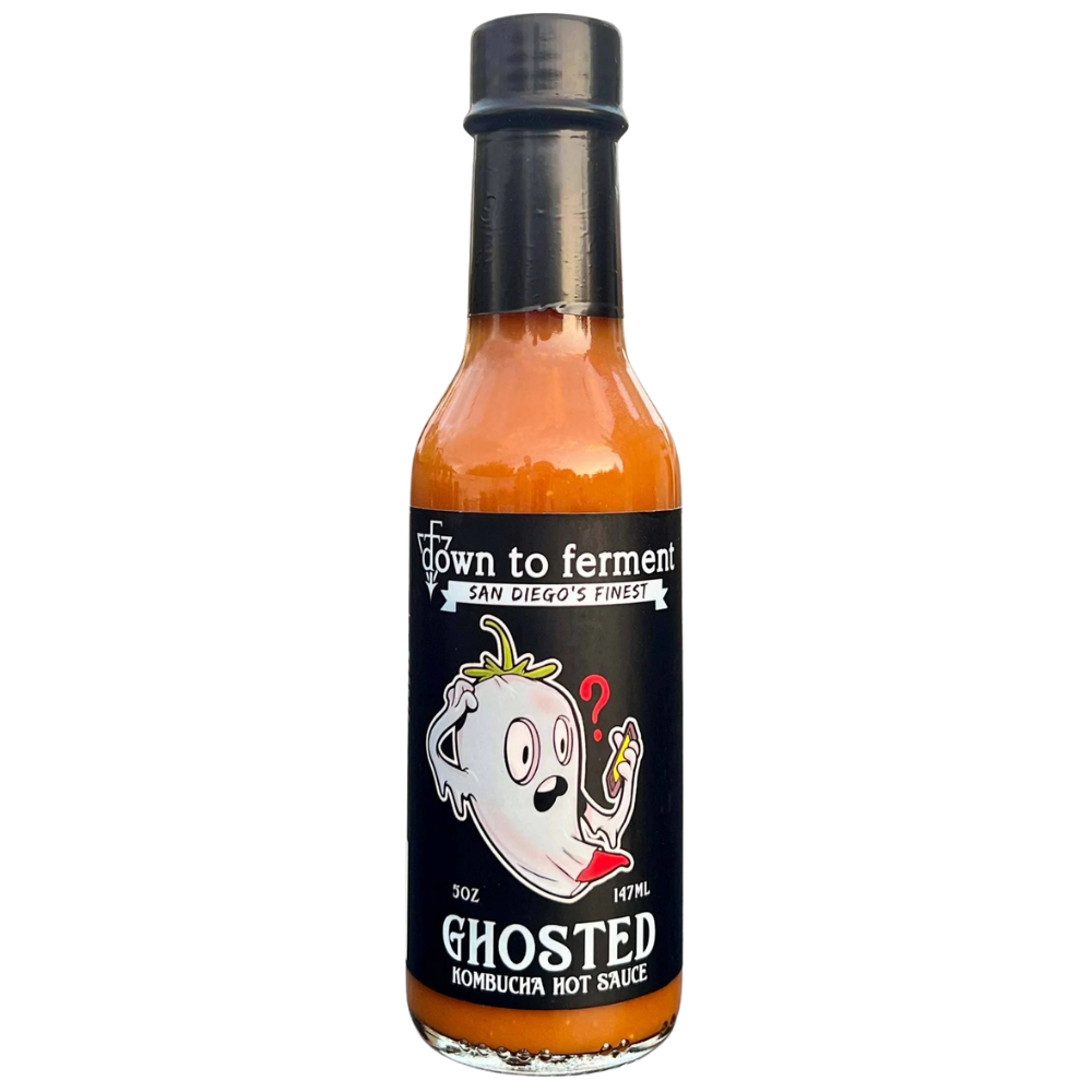 Down to Ferment Ghosted Hot Sauce