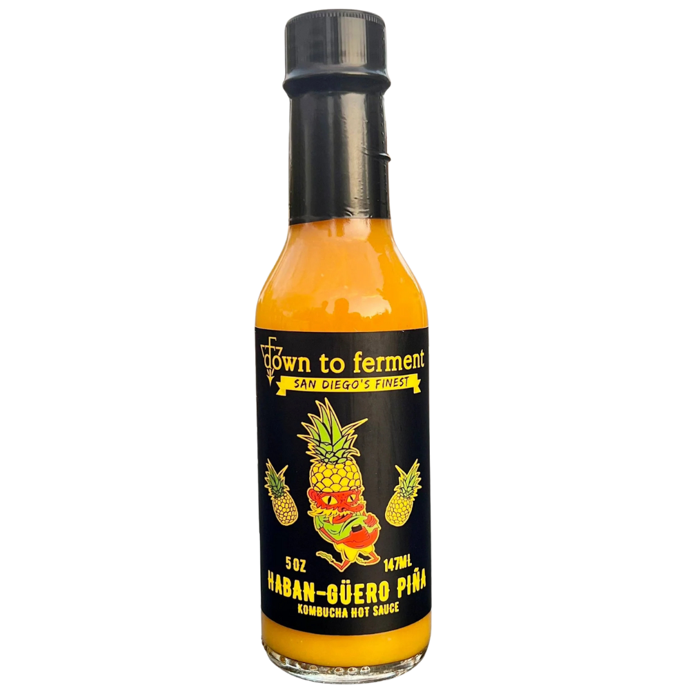 Down to Ferment Haban-güero Piña Hot Sauce