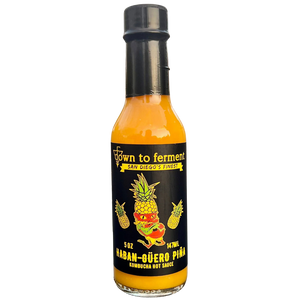 Down to Ferment Haban-güero Piña Hot Sauce