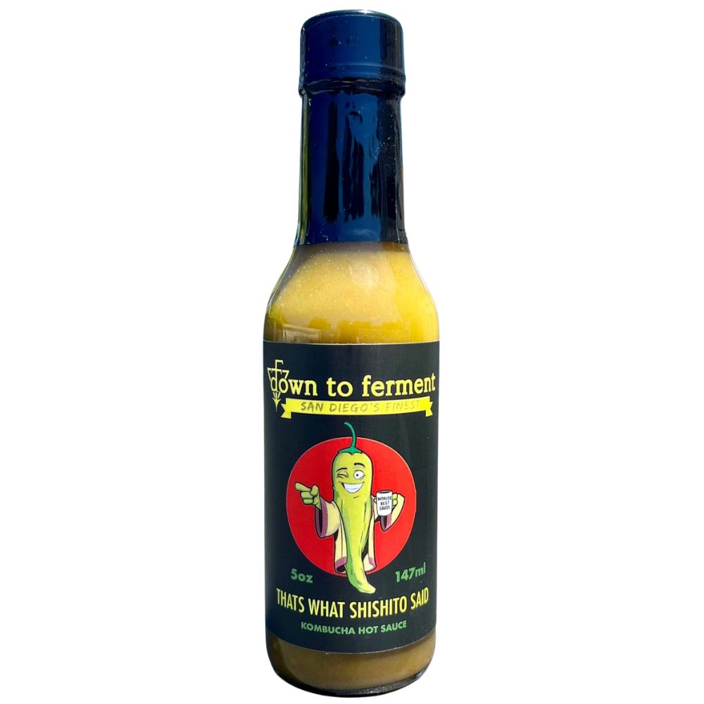 Down to Ferment That’s What Shishito Said Hot Sauce