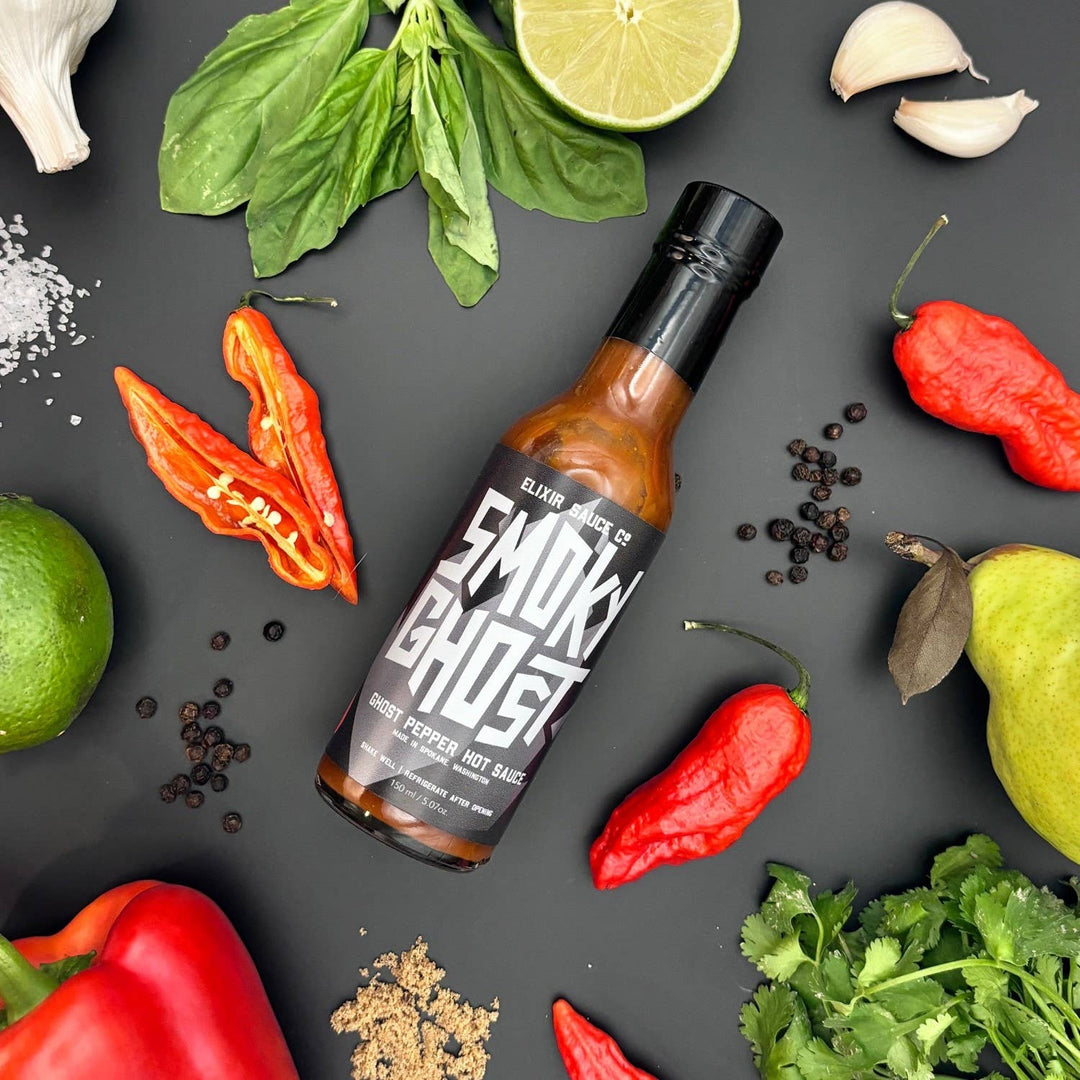 Elixir Sauce Co Smoky Ghost Hot Sauce