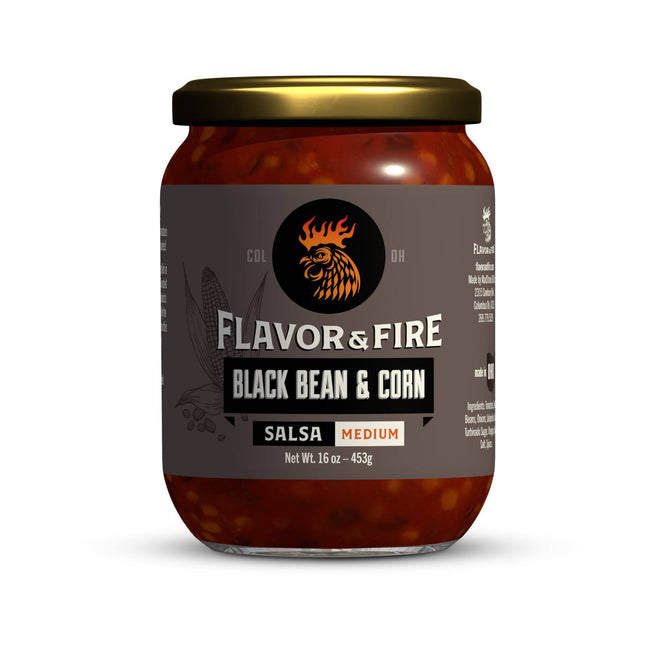 Flavor & Fire Black Bean & Corn Salsa Medium