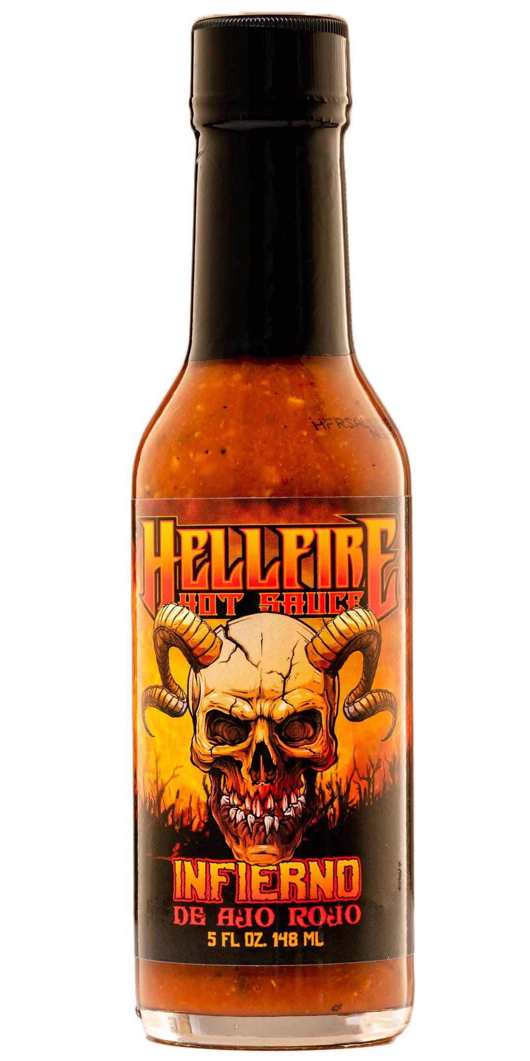 New! Infierno De Ajo Rojo Hellfire Hot Sauce