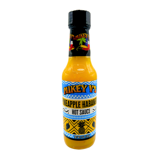 Mikey V’s Pineapple Habanero Hot Sauce