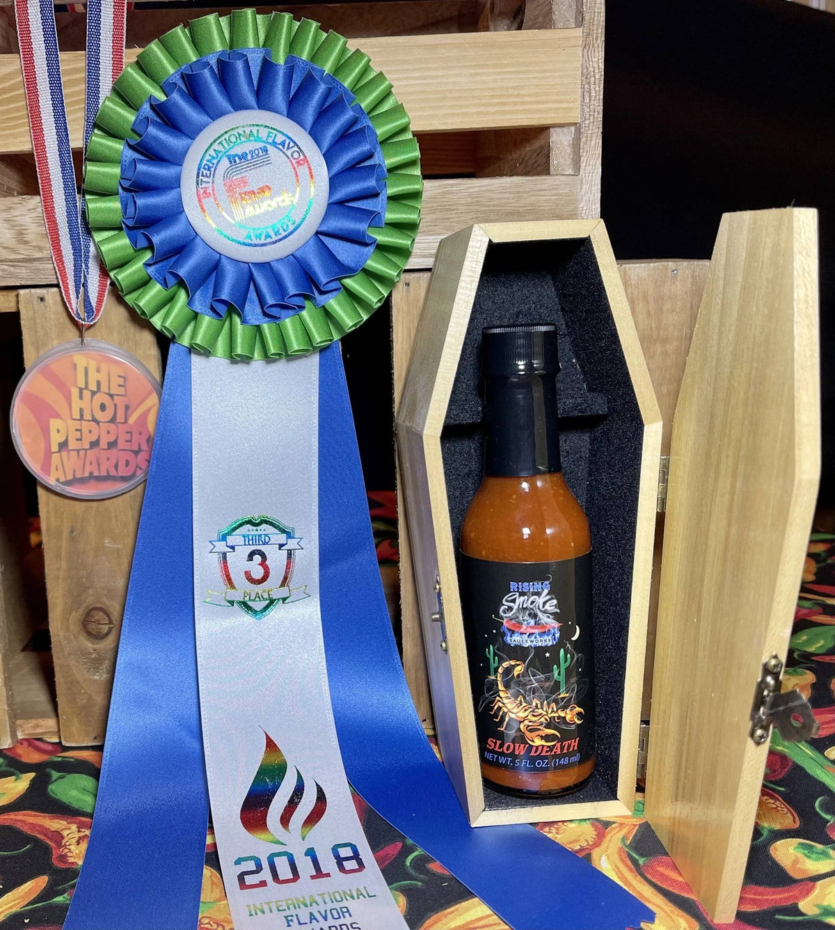 Rising Smoke Slow Death Hot Sauce
