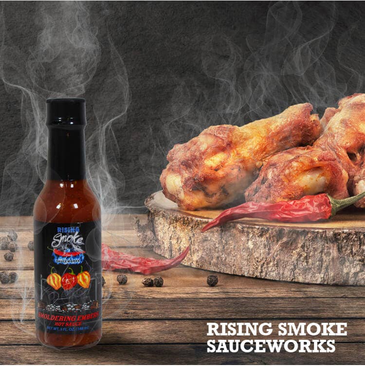 5 oz Smoldering Embers Hot Sauce (case of 12)