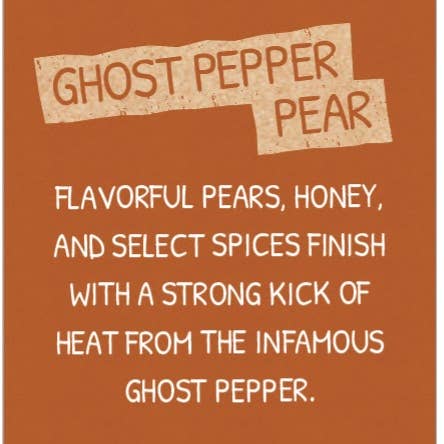 Little Dick's Ghost Pepper Pear Hot Sauce