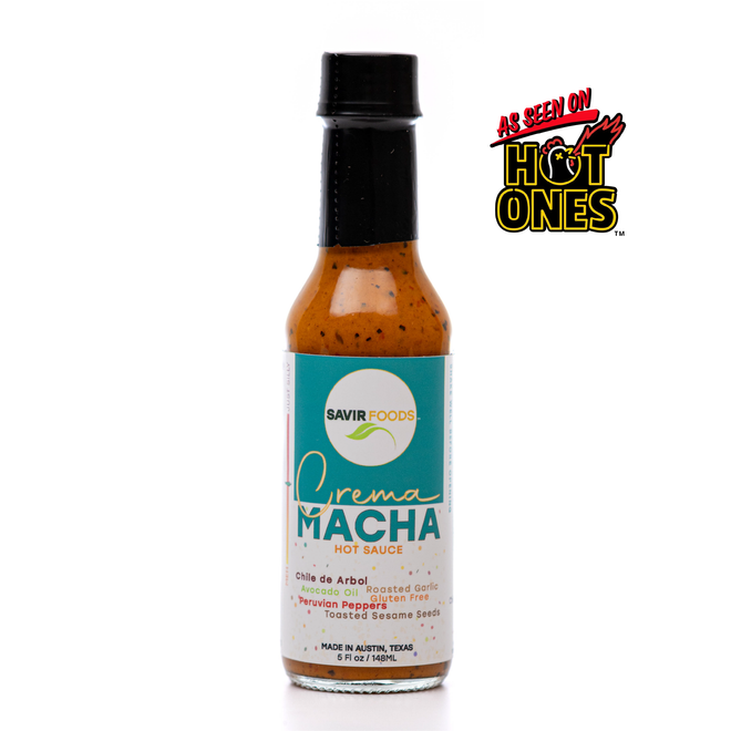 Savir Foods Crema Macha Hot Sauce
