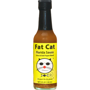 Fat Cat Florida Sauce - Citrus & Datil Pepper Blend Hot Sauce