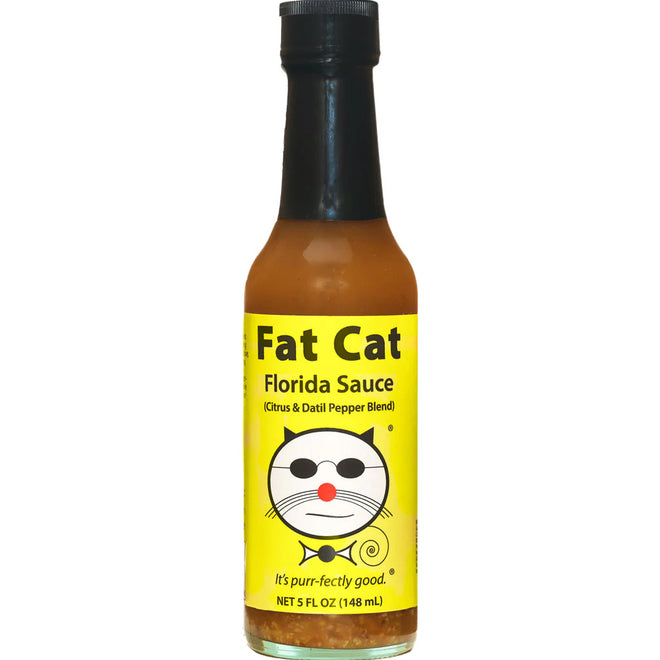 Fat Cat Florida Sauce - Citrus & Datil Pepper Blend Hot Sauce