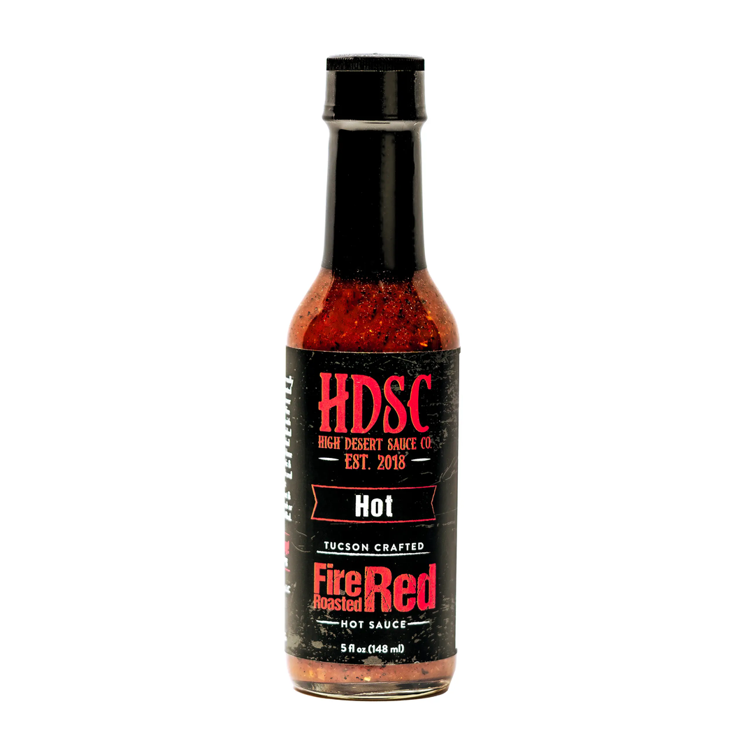 High Desert FIRE! Roasted Red Hot Sauce