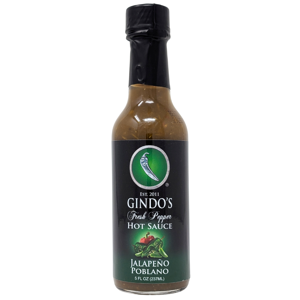 Gindo's Jalapeno Poblano Hot Sauce