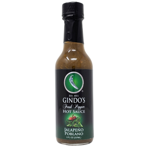 Gindo's Jalapeno Poblano Hot Sauce