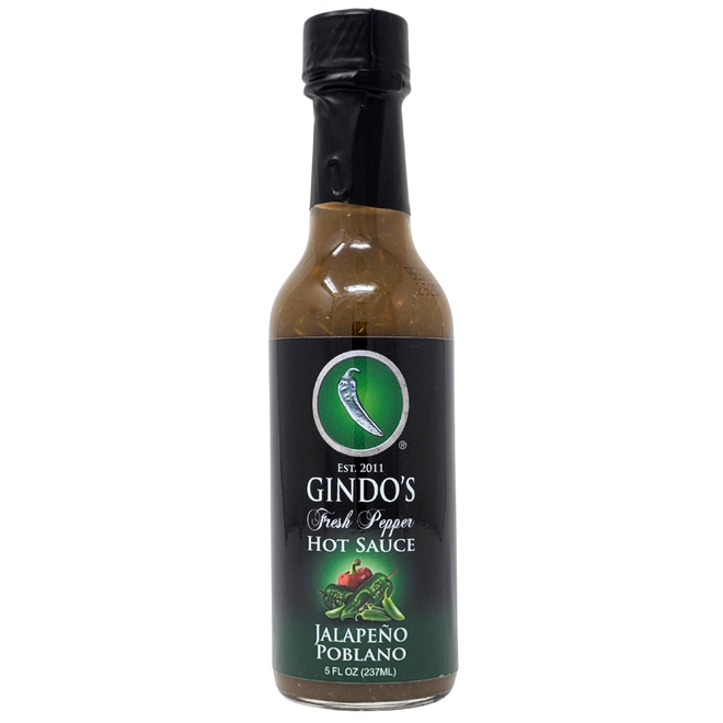 Gindo's Jalapeno Poblano Hot Sauce