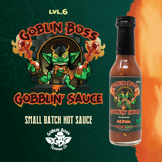 Goblin Boss Gobblin&#39; Sauce Hot Sauce