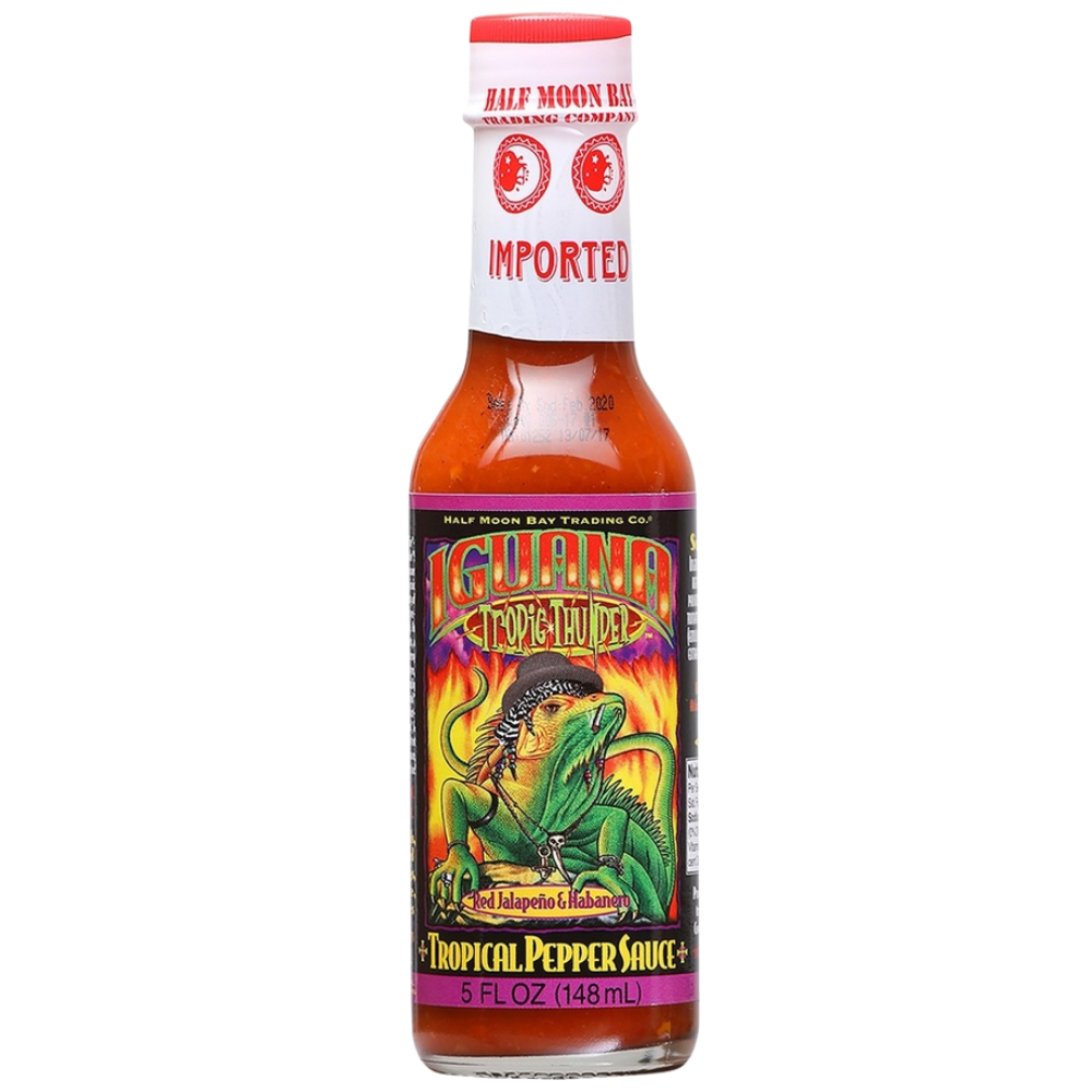 Half Moon Bay Tropic Thunder Red Jalapeno & Habanero Tropical Pepper Sauce