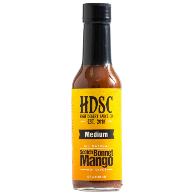 High Desert Scotch Bonnet Mango Hot Sauce