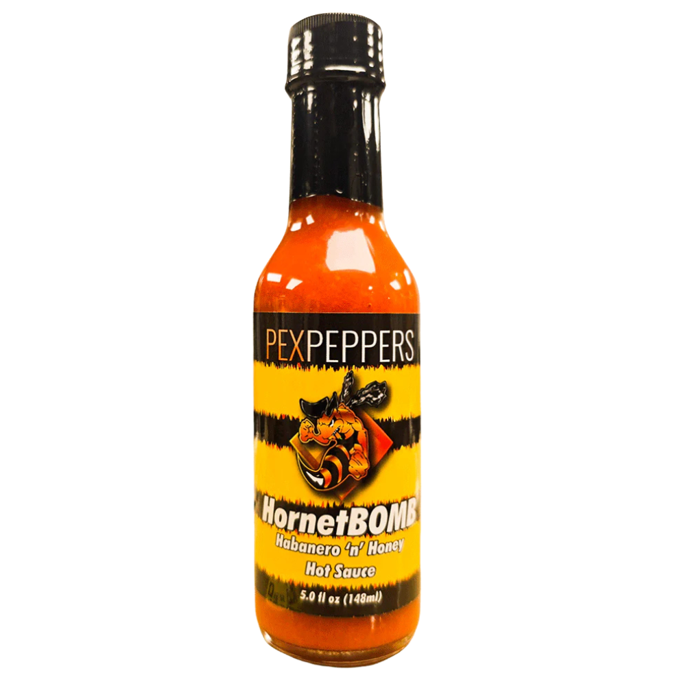 PexPeppers Hornet Bomb Hot Sauce