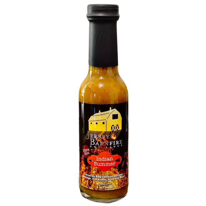 Jersey Barnfire ULTRA HOT Indian Summer Hot Sauce