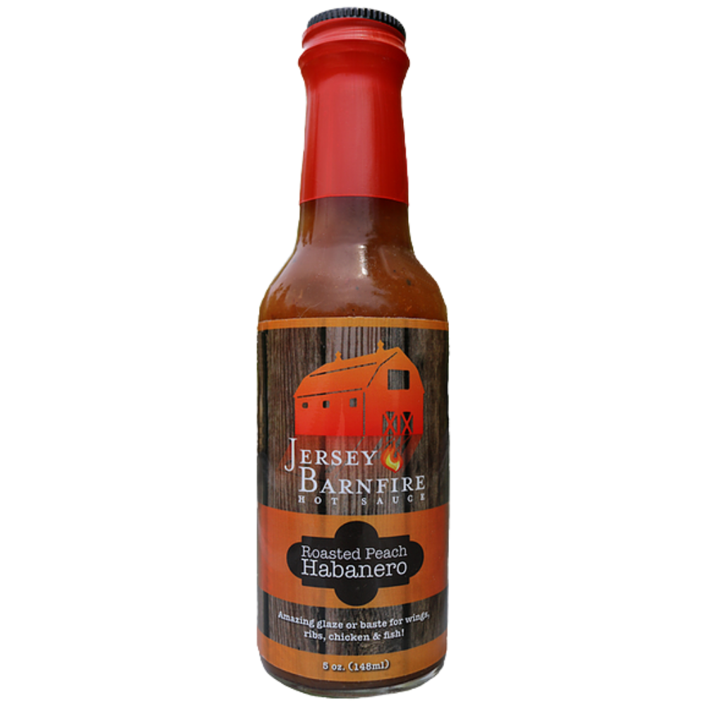 Jersey Barnfire Roasted Peach Habanero Hot Sauce