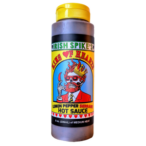Irish Spike's King of Hearts - Lemon Pepper Serrano Hot Sauce