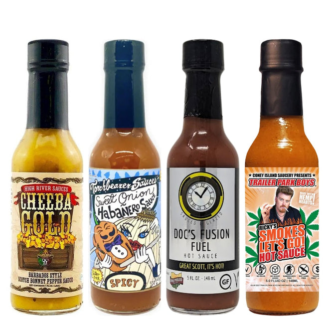 Medium Gift Set 4-Pack: the three sauces in the set
