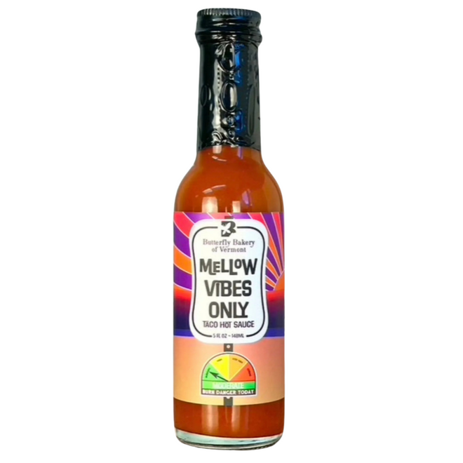 Butterfly Bakery Mellow Vibes Only Hot Sauce