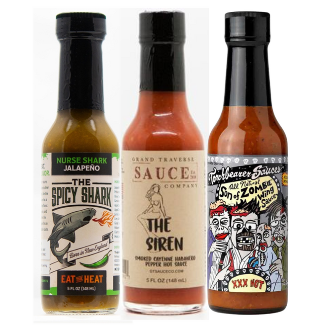 Mild to Hot Variety Gift Set - 3 Pack