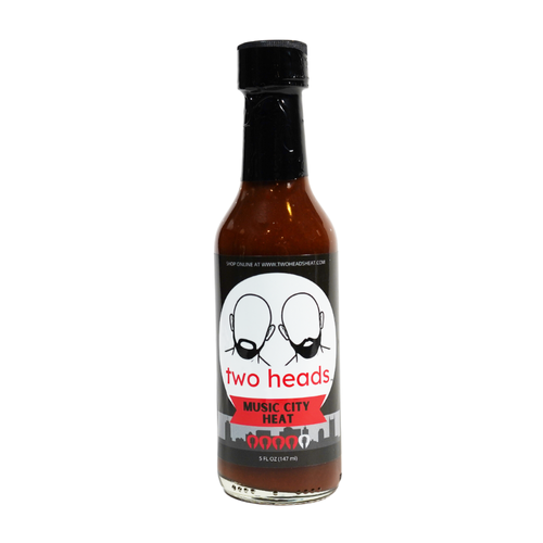 Two Heads Music City Heat Hot Sauce