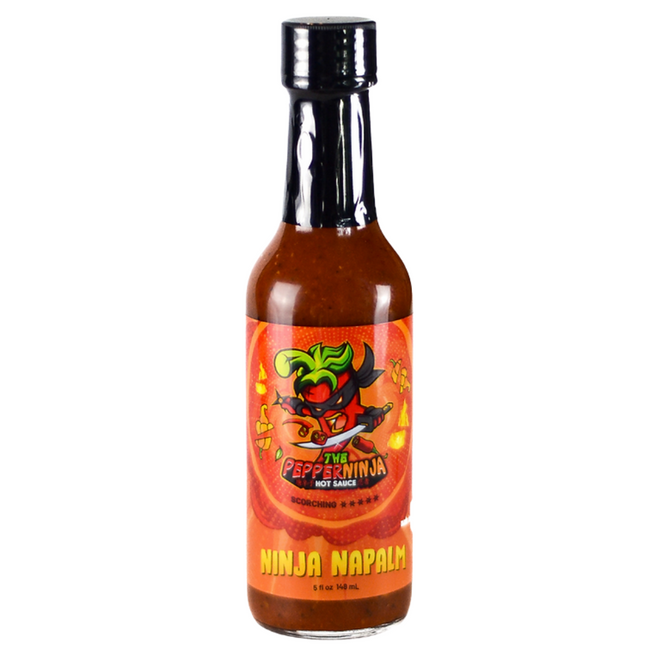 Pepper Ninja Ninja Napalm Hot Sauce