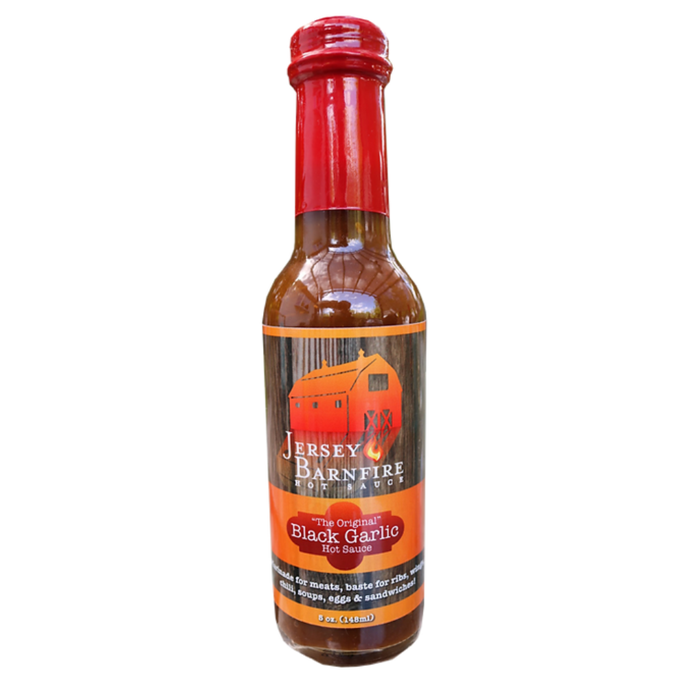 Jersey Barnfire The Original Black Garlic Hot Sauce