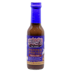 Hell's Kitchen Pepper Pastry Blueberry Maple Habanero Hot Sauce