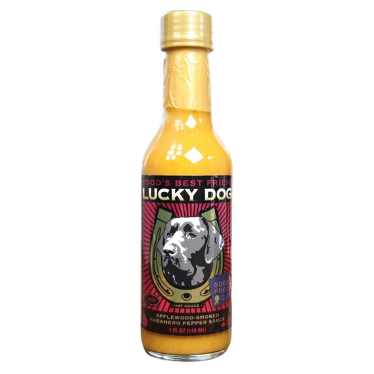 Lucky Dog Pink Label Applewood Smoked Habanero Pepper Sauce