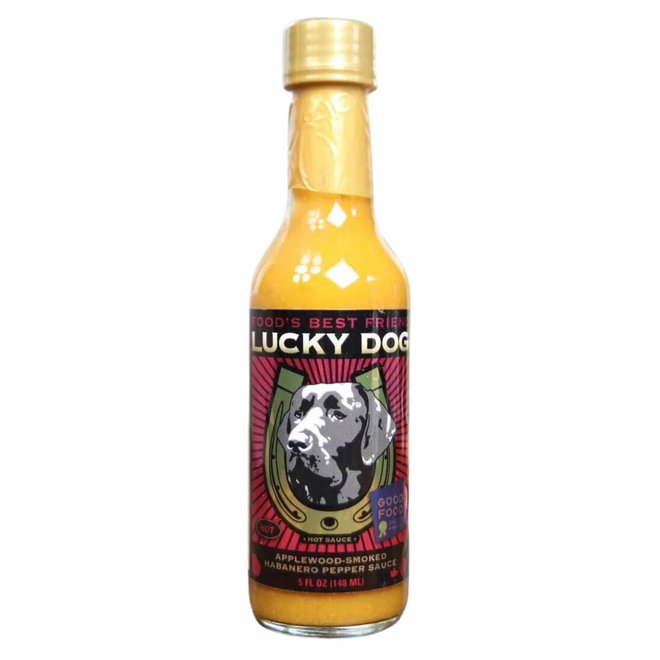 Lucky Dog Pink Label Applewood Smoked Habanero Pepper Sauce