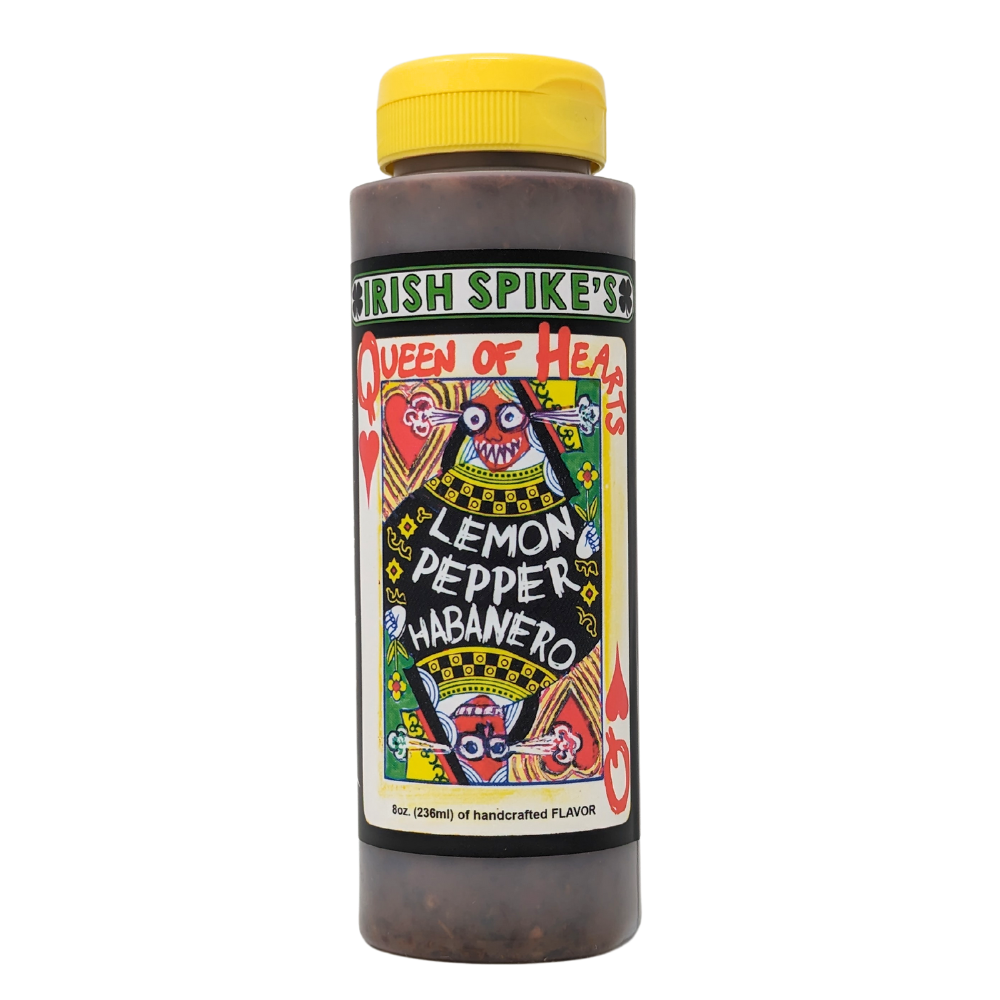 Irish Spike's Queen of Hearts Lemon Pepper Habanero Hot Sauce